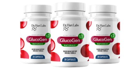 Glucogen17 three bottles